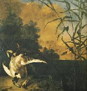David Teniers the Younger Duck hunt oil painting